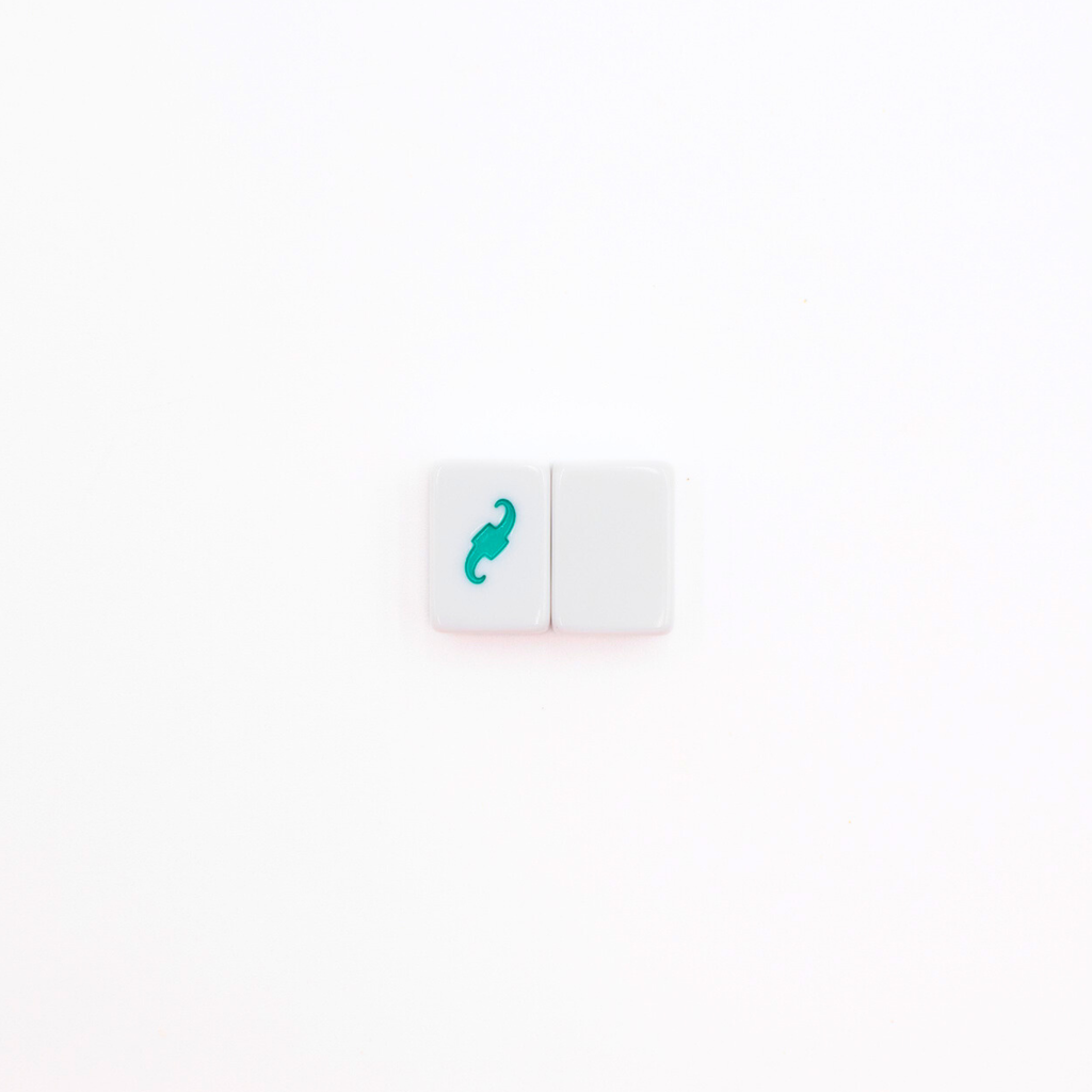 MINI TRAVEL MAHJONG  |  Mini Anywhere Series  |  White