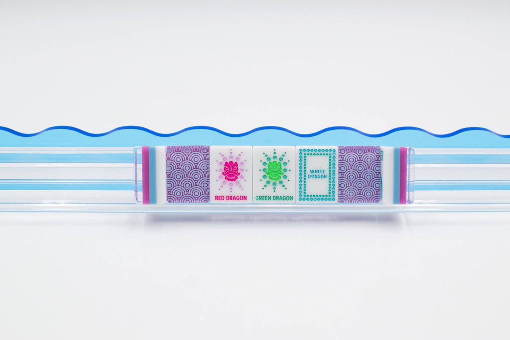 Crystal Confetti Purple | Mahjong with a Sprinkle of Color