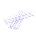 Mahjong Rack and Pusher Set of 4 - Multi Colors Blue Purple Red Green Clear: Clear