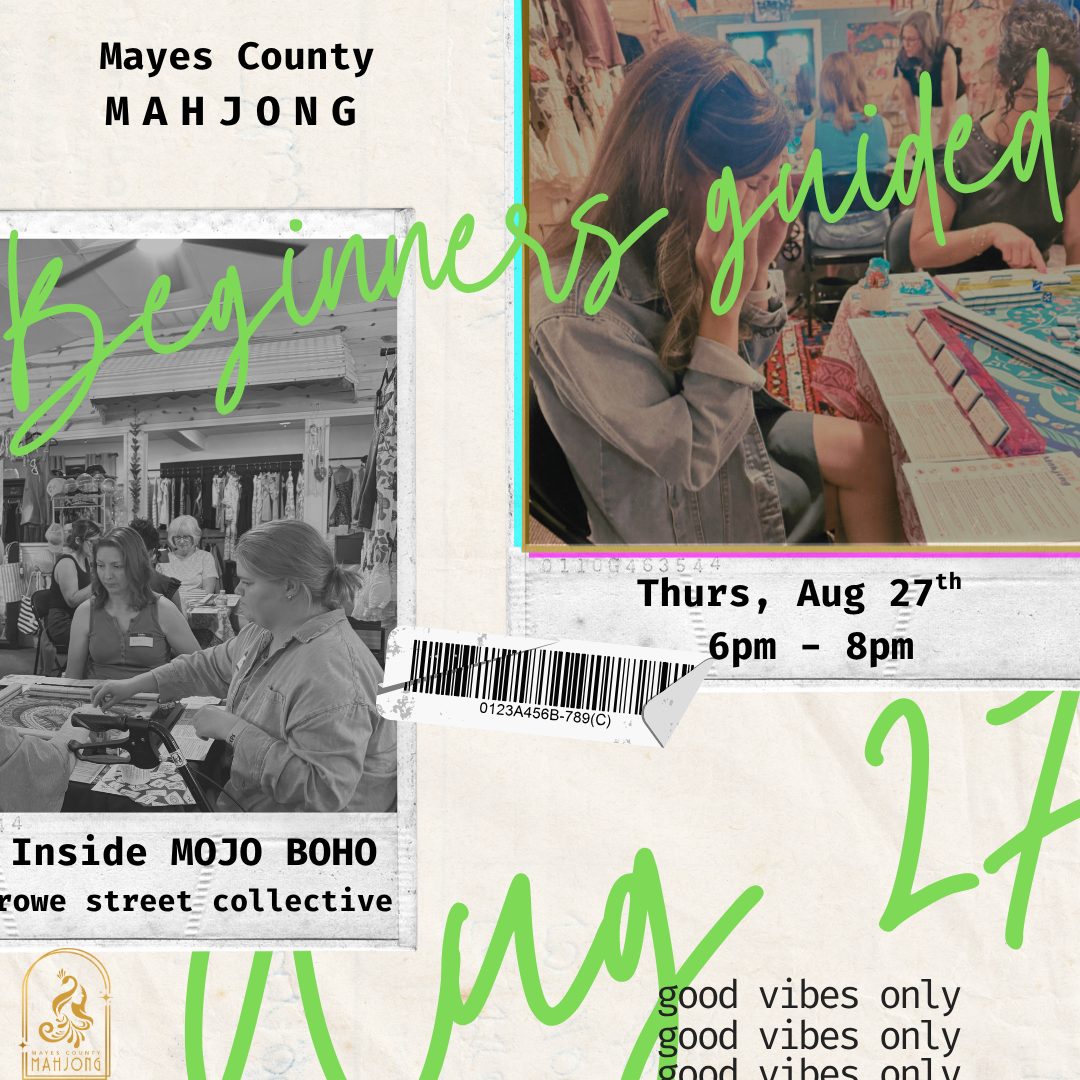 August 27 | Choose Your Mahjong Adventure