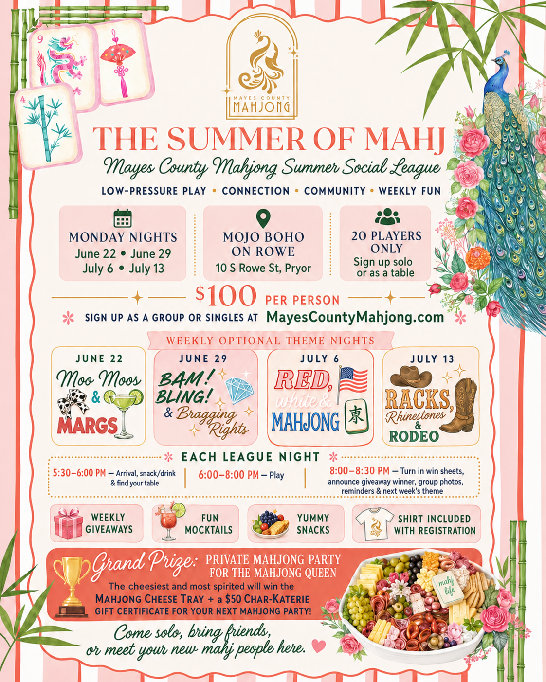 ☀️🦩The Summer of Mahj
